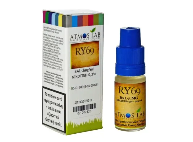 RY69 TOBACCO ATMOS LAB 10ml