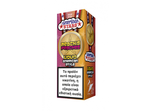 American Stars Peach's Peaches 10ml