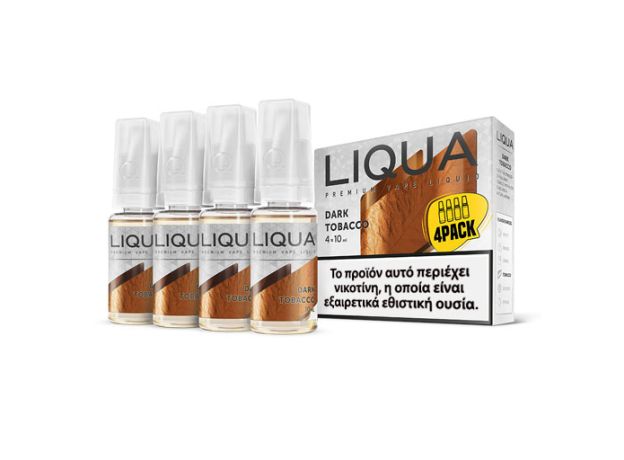 Liqua New Dark Tobacco 4 x 10ml