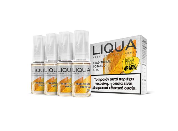 Liqua New Traditional Tobacco 4 x 10ml