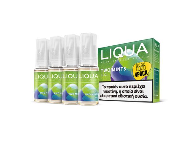 Liqua New Two Mints 4 x 10ml