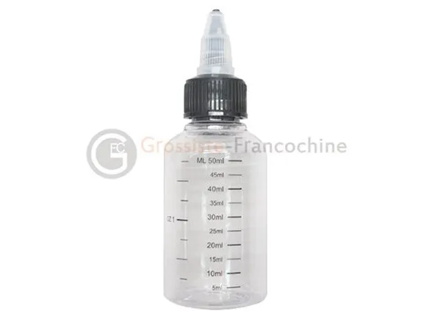 Graduated bottle with measuring cap 50ml