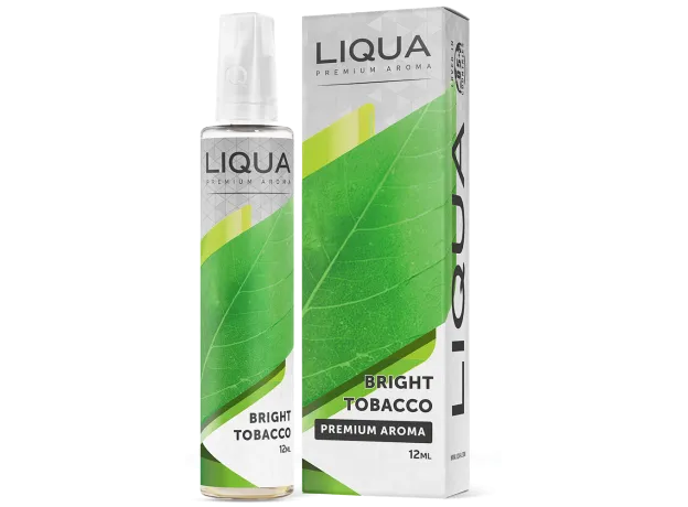 Liqua Bright Tobacco 12ml/60ml Bottle flavor