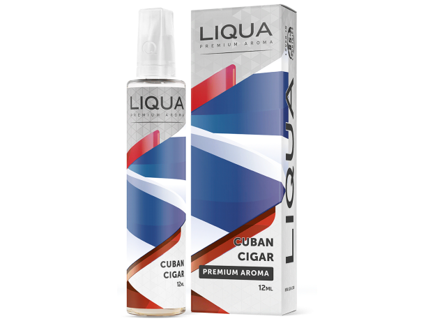 Liqua Cuban Cigar 12ml/60ml Bottle flavor